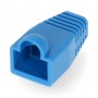 Manchon | RJ45 | PVC | Bleu | Boîte | 10 pièces