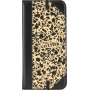 Etui folio avec coque carton à dessin beige Jean Paul Gaultier pour iPhone 6