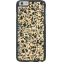 Etui folio avec coque carton à dessin beige Jean Paul Gaultier pour iPhone 6