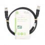Câble vidéo BNC | BNC Mâle | BNC Mâle | Plaqué nickel | 75 Ohm | 1.00 m | Rond | PVC | Noir | Label