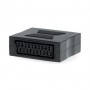 Adaptateur Péritel | SCART Femelle | SCART Femelle | Plaqué nickel | Droit | ABS | Noir | 1 pièces | Boîte