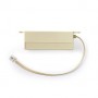 Rallonge de Câble de Télécommunication | RJ11 Mâle | 5x RJ11 (4/6) Femelle | 0.20 m | Conception de câble: Plat | Type de câble: RJ11 | Ivoire | Boîte