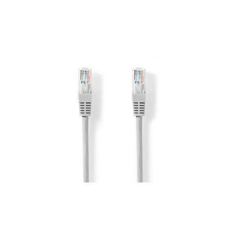 Câble réseau CAT5e | U/UTP | RJ45 Male | RJ45 Male | 20.0 m | Rond | PVC | Gris | Label