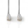 Câble réseau CAT5e | U/UTP | RJ45 Male | RJ45 Male | 20.0 m | Rond | PVC | Gris | Label
