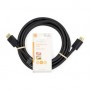 Câble Display Port | DisplayPort Mâle | DisplayPort Mâle | 8K@60Hz | Plaqué or | 3.00 m | Rond | PVC | Noir | Label