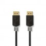 Câble Display Port | DisplayPort Mâle | DisplayPort Mâle | 8K@60Hz | Plaqué or | 2.00 m | Rond | PVC | Anthracite | Boîte
