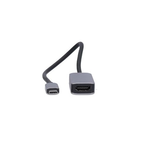 Adaptateur USB-C™ | USB 3.2 Gen 1 | USB-C™ Mâle | Sortie HDMI ™ | 8K@60Hz | 0.20 m | Rond | Plaqué nickel | PVC | Noir | Boîte
