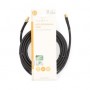 Câble d\'antenne | SMA Mâle | SMA femelle | Plaqué or | 50 Ohm | Double blindage | 5.00 m | Rond | PVC | Noir | Label