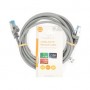 Câble réseau CAT6a | S/FTP | RJ45 Male | RJ45 Male | 3.00 m | Snagless | Rond | LSZH | Gris | Label