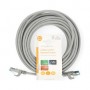 Câble réseau CAT6a | S/FTP | RJ45 Male | RJ45 Male | 10.0 m | Snagless | Rond | LSZH | Gris | Label