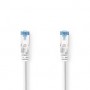 Câble réseau CAT6a | S/FTP | RJ45 Male | RJ45 Male | 10.0 m | Snagless | Rond | LSZH | Gris | Label