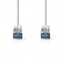Câble réseau CAT6a | S/FTP | RJ45 Male | RJ45 Male | 10.0 m | Snagless | Rond | LSZH | Gris | Label
