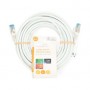 Câble réseau CAT6a | S/FTP | RJ45 Male | RJ45 Male | 10.0 m | Snagless | Rond | LSZH | Gris | Label