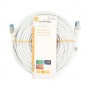 Câble réseau CAT6a | S/FTP | RJ45 Male | RJ45 Male | 20.0 m | Snagless | Rond | LSZH | Gris | Label