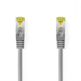 Câble réseau CAT7 | S/FTP | RJ45 Male | RJ45 Male | 20.0 m | Snagless | Rond | LSZH | Gris | Label