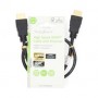 Câble HDMI Haute Vitesse avec ethernet | HDMI™ Connecteur | HDMI™ Connecteur | 4K@60Hz | ARC | 18 Gbps | 0.50 m | Rond | PVC | Noir | Label