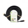 Câble HDMI Haute Vitesse avec ethernet | HDMI™ Connecteur | HDMI™ Connecteur | 4K@60Hz | ARC | 18 Gbps | 10.0 m | Rond | PVC | Noir | Label