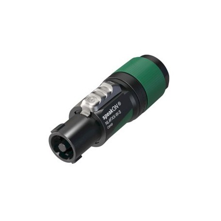 Connecteur de câble speakON 4 pôles, borne à vis, serre-câble pour câbles de 6 à 12 mm de diamètre