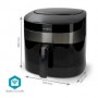 Friteuse à air chaud SmartLife | Wi-Fi | 7,2 l | Minuteur: 240 min | Nombre de programmes prédéfinis: 8 | Numérique | Android™ / IOS | Noir