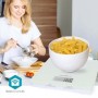 Balance de cuisine SmartLife | Bluetooth® | Plastique / Verre | Blanc
