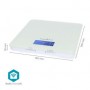 Balance de cuisine SmartLife | Bluetooth® | Plastique / Verre | Blanc