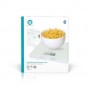 Balance de cuisine SmartLife | Bluetooth® | Plastique / Verre | Blanc