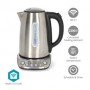 SmartLife Bouilloire électrique | Wi-Fi | 1.7 l | Acier | 70,80,90,100 °C | Indicateur de température | Rotatif à 360 degrés | Élément chauffant dissimulé | Contrôleur Strix® | Android™ / IOS