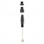 Compresseur d\'air rechargeable | 0.1 - 10.3 Bar | Vanne Dunlop | Modes de fonctionnement: Voiture / Moto / Vélo / Ballon | Oui | Compteur de pression atmosphérique