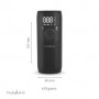 Compresseur d\'air rechargeable | 0.1 - 10.3 Bar | Vanne Dunlop | Modes de fonctionnement: Voiture / Moto / Vélo / Ballon | Oui | Compteur de pression atmosphérique