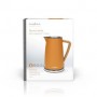 Bouilloire électrique | 1.7 l | Doux au toucher | Orange | Rotatif à 360 degrés | Élément chauffant dissimulé | Contrôleur Strix® | Protection contre l\'ébullition