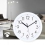 Horloge murale | Diamètre: 220 mm | Plastique | Blanc
