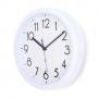 Horloge murale | Diamètre: 220 mm | Plastique | Blanc