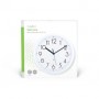 Horloge murale | Diamètre: 220 mm | Plastique | Blanc