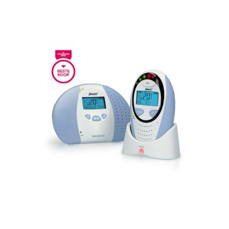 DBX-88 ECO Full Eco DECT babyphone avec écran blanc/bleu