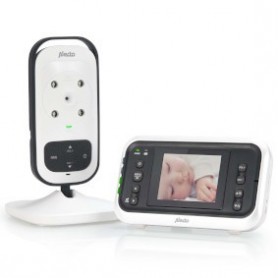 DVM-75 Moniteur vidéo pour bébé avec écran couleur 2,4 » blanc/anthracite