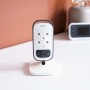 DVM-75 Moniteur vidéo pour bébé avec écran couleur 2,4 » blanc/anthracite