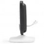 DVM-75 Moniteur vidéo pour bébé avec écran couleur 2,4 » blanc/anthracite