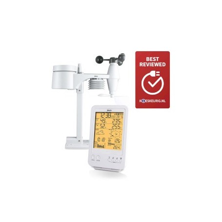 WS-4800 Station météo professionnelle avec capteur sans fil blanc
