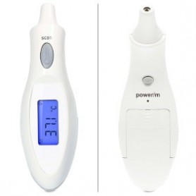 BC-27 Thermomètre auriculaire infrarouge blanc