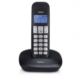 PDX-1100 Téléphone DECT avec 1 combiné noir