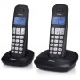 PDX-1120 Téléphone DECT avec 2 combinés noir