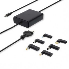 Adaptateur pour ordinateur portable | GaN | 65 W | 5 / 9 / 12 / 15 / 20 V DC | 2.4 / 3.0 / 3.25 A | Utilisé pour: PC Portable / Smartphone / Tablette | Euro / Type-C (CEE 7/16)