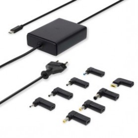Adaptateur pour ordinateur portable | GaN | 100 W | 5 / 9 / 12 / 15 / 20 V DC | 3.0 / 5.0 A | Utilisé pour: PC Portable / Smartphone / Tablette | Euro / Type-C (CEE 7/16)