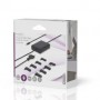 Adaptateur pour ordinateur portable | GaN | 100 W | 5 / 9 / 12 / 15 / 20 V DC | 3.0 / 5.0 A | Utilisé pour: PC Portable / Smartphone / Tablette | Euro / Type-C (CEE 7/16)