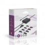 Adaptateur pour ordinateur portable | GaN | 100 W | 5 / 9 / 12 / 15 / 20 V DC | 3.0 / 5.0 A | Utilisé pour: PC Portable / Smartphone / Tablette | Euro / Type-C (CEE 7/16)