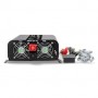Convertisseur de tension pur sinus | Tension d\'entrée: 12 V DC | Connexion (s) de sortie d\'alimentation de l\'appareil: Type E (CEE 7/5) / USB-A / USB-C™ | 230 V AC 50 Hz | 2000 W | Puissance de sortie maximale: 4000 W | Bornier à vis | Onde sinusoïdale