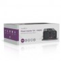 Convertisseur de tension pur sinus | Tension d\'entrée: 12 V DC | Connexion (s) de sortie d\'alimentation de l\'appareil: Type E (CEE 7/5) / USB-A / USB-C™ | 230 V AC 50 Hz | 1000 W | Puissance de sortie maximale: 2000 W | Bornier à vis | Onde sinusoïdale