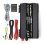 Convertisseur de tension pur sinus | Tension d\'entrée: 12 V DC | Connexion (s) de sortie d\'alimentation de l\'appareil: Type E (CEE 7/5) / USB-A / USB-C™ | 230 V AC 50 Hz | 1000 W | Puissance de sortie maximale: 2000 W | Bornier à vis | Onde sinusoïdale