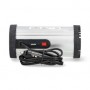 Convertisseur de tension modifiée onde sinusoïdale | Tension d\'entrée: 12 V DC | Connexion (s) de sortie d\'alimentation de l\'appareil: Type E (CEE 7/5) / USB-A | 230 V AC 50 Hz | 150 W | Puissance de sortie maximale: 300 W | Prise allume-cigare | Argen
