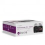 Convertisseur de tension modifiée onde sinusoïdale | Tension d\'entrée: 12 V DC | Connexion (s) de sortie d\'alimentation de l\'appareil: Type E (CEE 7/5) / USB-A | 230 V AC 50 Hz | 300 W | Puissance de sortie maximale: 600 W | Batterie de serrage + allum